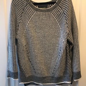 Black and White Sweater